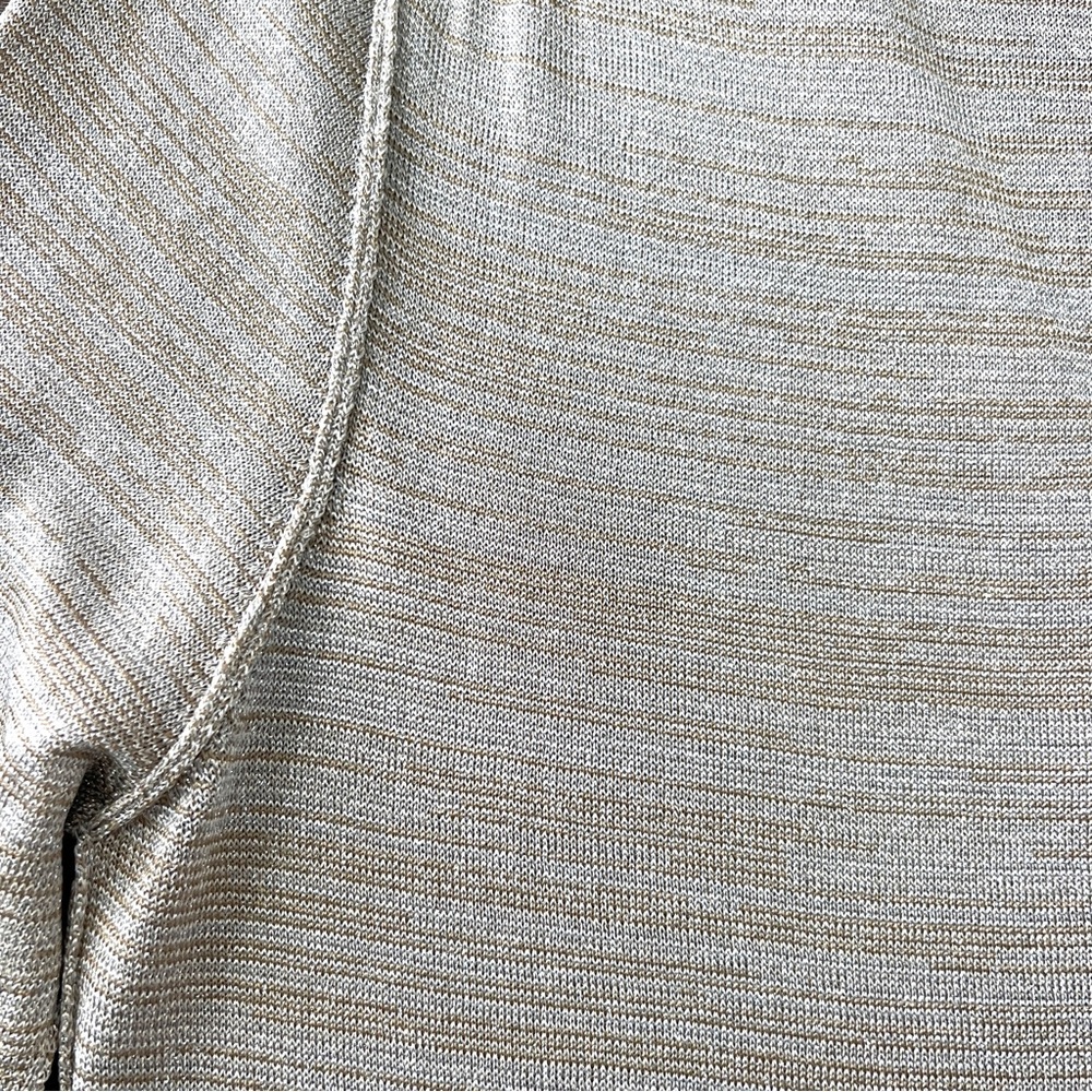 Dolce & Gabbana Metallic Stripe Cardigan Sweater | Size 46 (M) - Picture 6 of 7